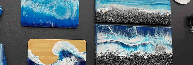 Resin Beach Scene Classes