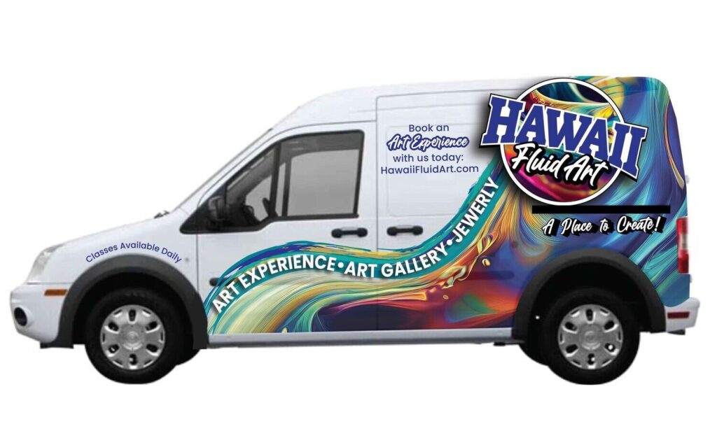 Hawaii Fluid Art Mobile Art Franchise